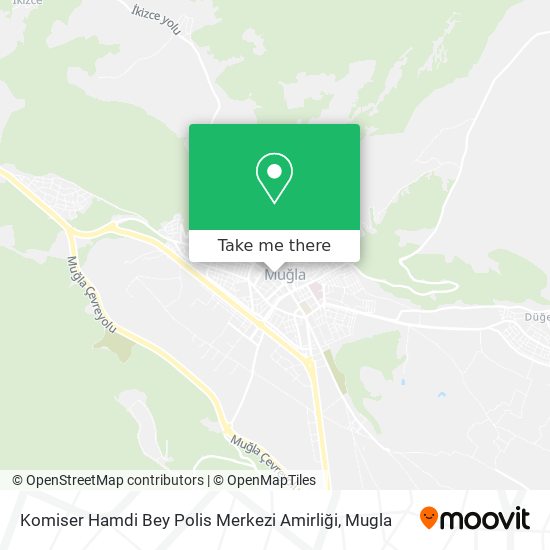 Komiser Hamdi Bey Polis Merkezi Amirliği map