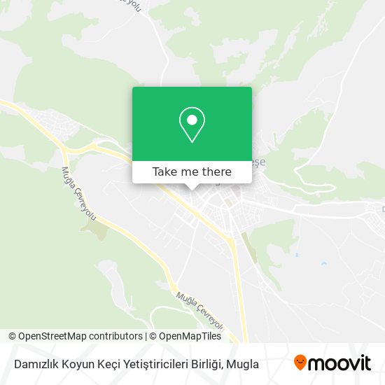 Damızlık Koyun Keçi Yetiştiricileri Birliği map