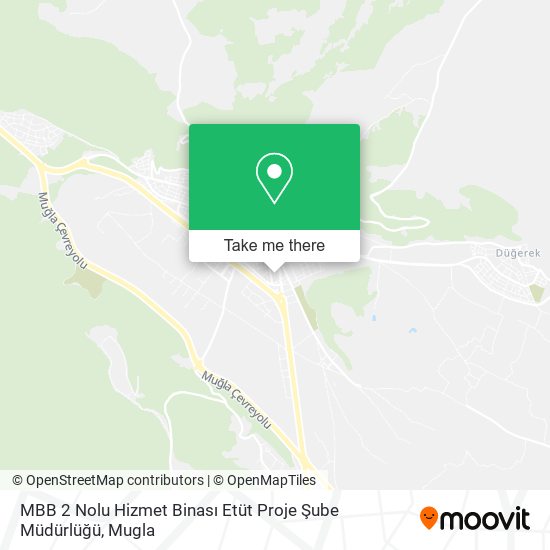 MBB 2 Nolu Hizmet Binası Etüt Proje Şube Müdürlüğü map