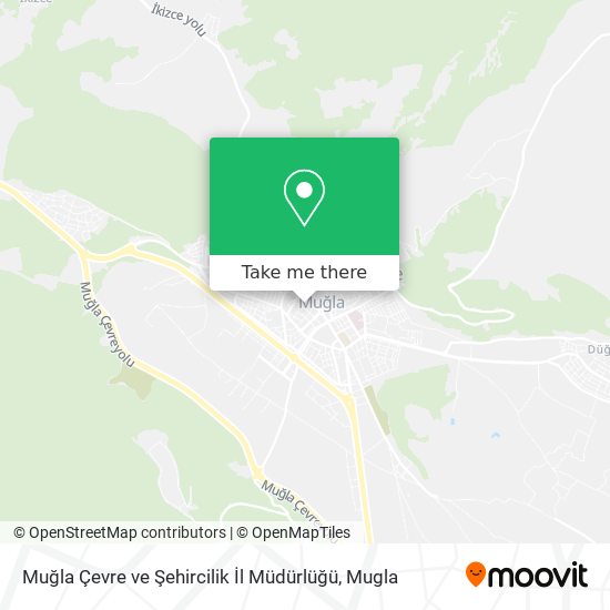 Muğla Çevre ve Şehircilik İl Müdürlüğü map