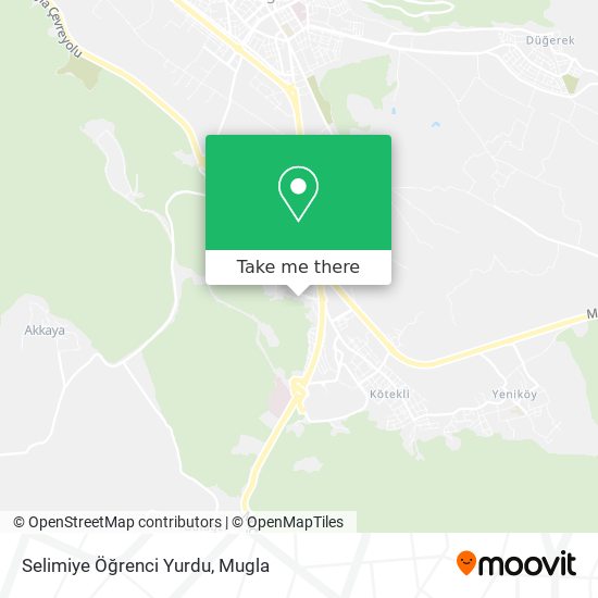 Selimiye Öğrenci Yurdu map