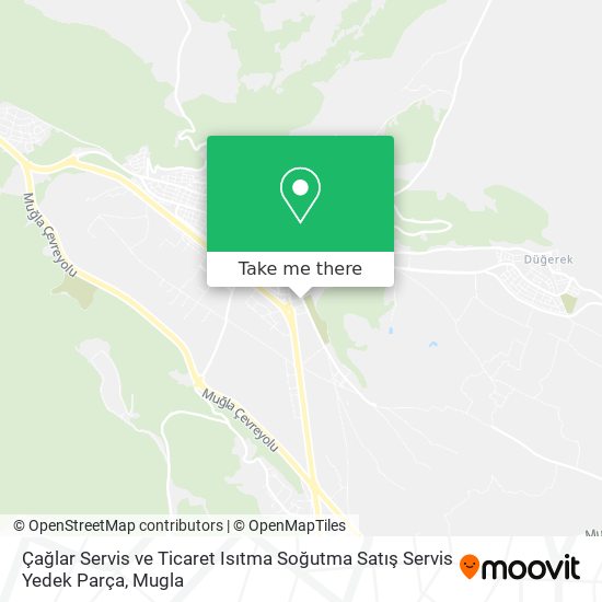 Çağlar Servis ve Ticaret Isıtma Soğutma Satış Servis Yedek Parça map