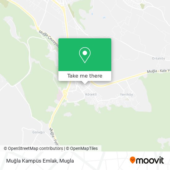 Muğla Kampüs Emlak map