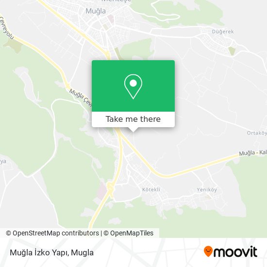 Muğla İzko Yapı map