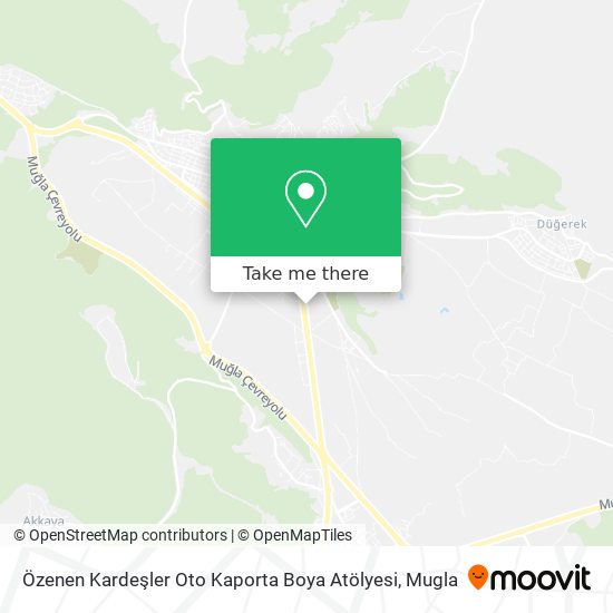 Özenen Kardeşler Oto Kaporta Boya Atölyesi map