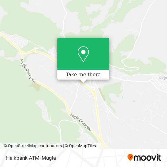 Halkbank ATM map