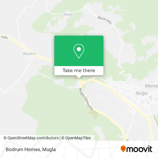 Bodrum Homes map