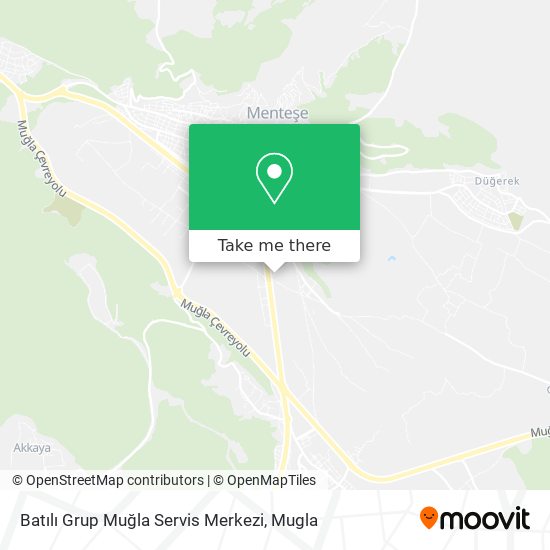 Batılı Grup Muğla Servis Merkezi map