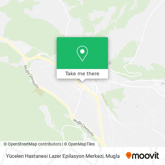 Yücelen Hastanesi Lazer Epilasyon Merkezi map