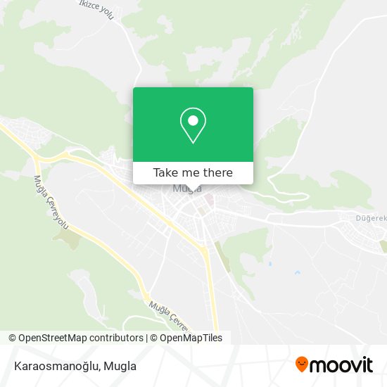 Karaosmanoğlu map