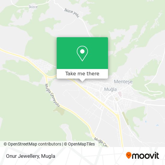 Onur Jewellery map