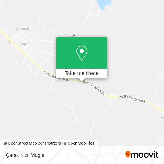 Çatak Kızı map