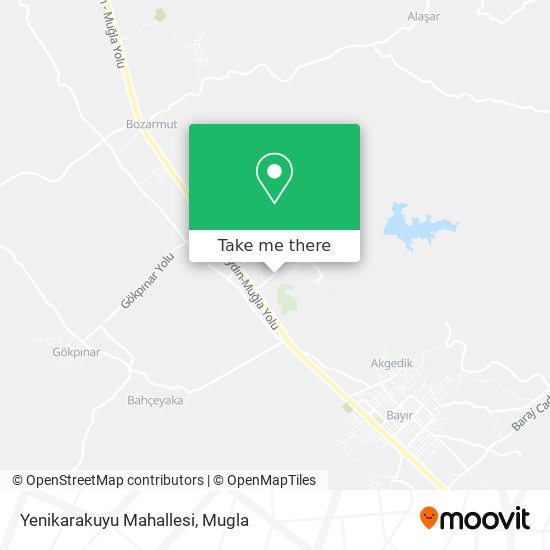 Yenikarakuyu Mahallesi map