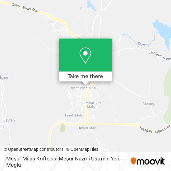 Meşur Milas Köftecisi Meşur Nazmi Usta'nın Yeri map