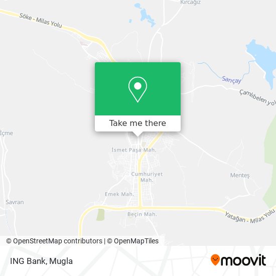 ING Bank map