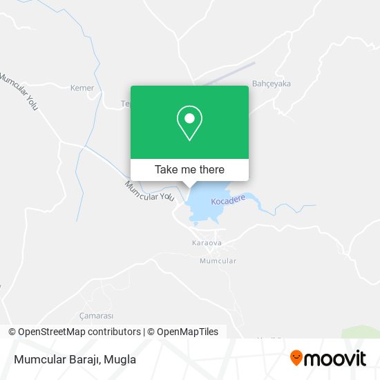 Mumcular Barajı map