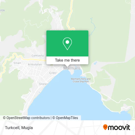 Turkcell map