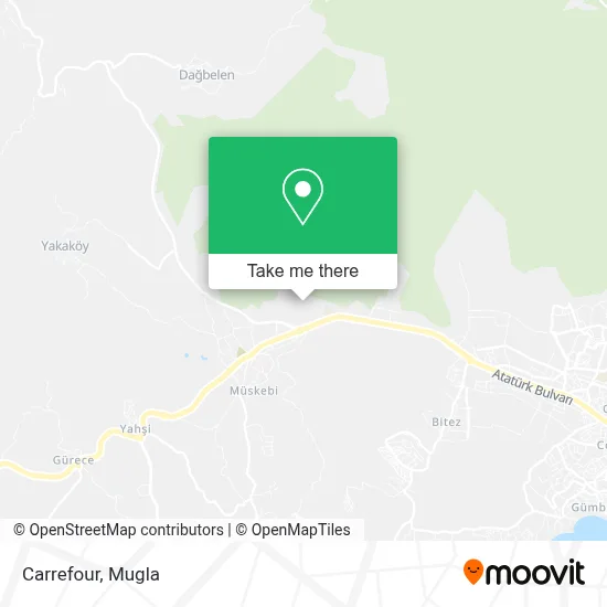 Carrefour map