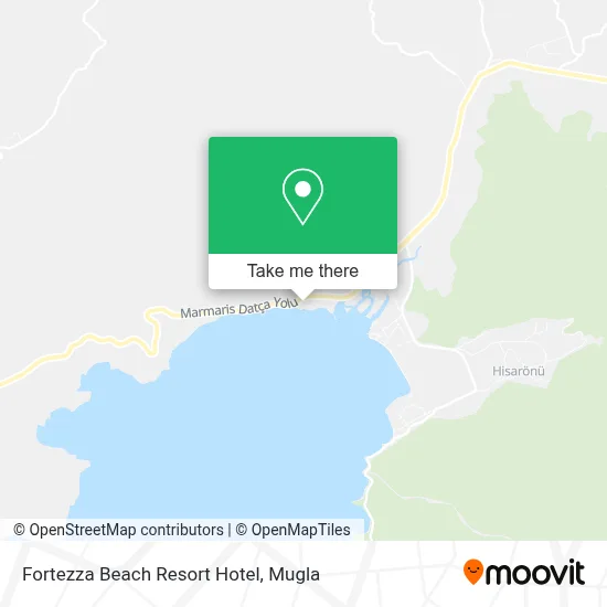 Fortezza Beach Resort Hotel map