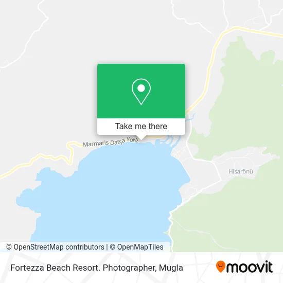 Fortezza Beach Resort. Photographer map