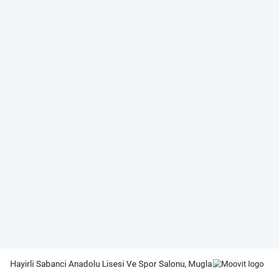 Hayirli Sabanci Anadolu Lisesi  Ve Spor Salonu map