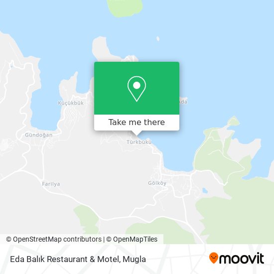Eda Balık Restaurant & Motel map