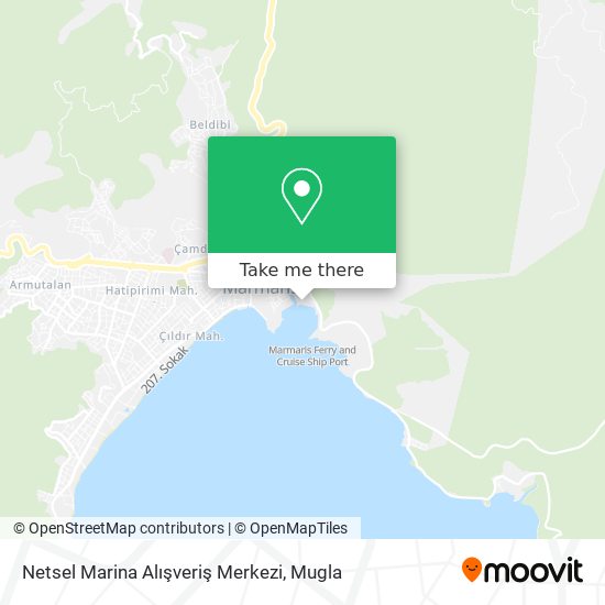 Netsel Marina Alışveriş Merkezi map