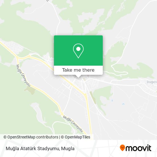 Muğla Atatürk Stadyumu map