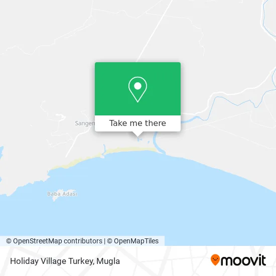 Holiday Village Turkey map