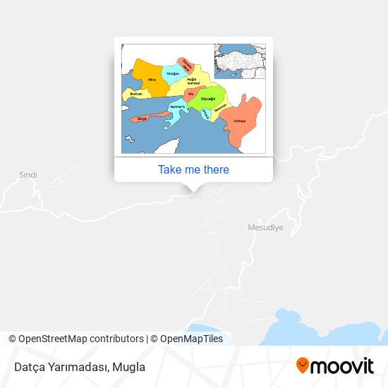 Datça Yarımadası map
