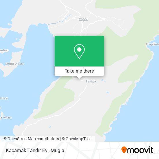 Kaçamak Tandır Evi map