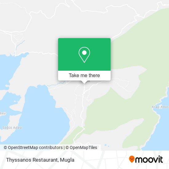 Thyssanos Restaurant map