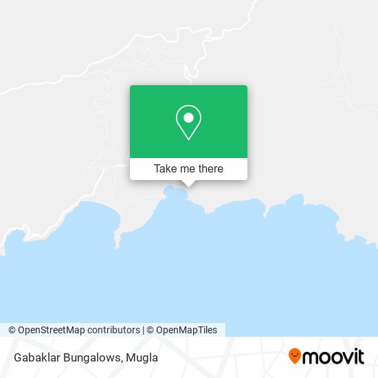 Gabaklar Bungalows map