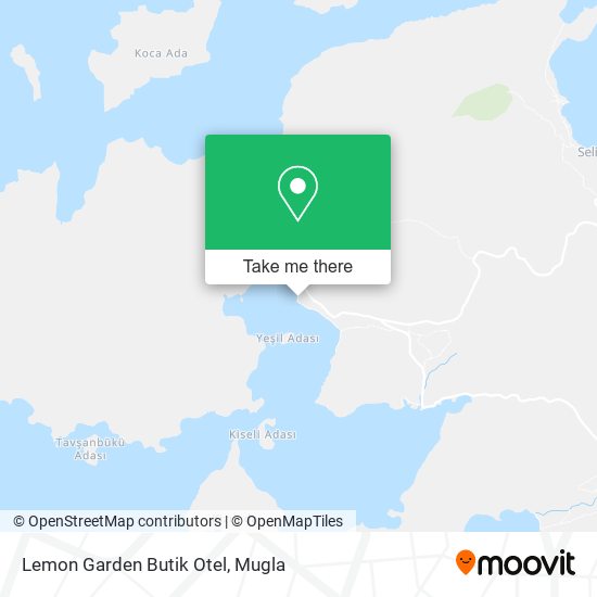 Lemon Garden Butik Otel map