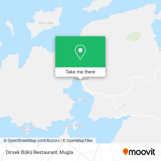 Dirsek Bükü Restaurant map