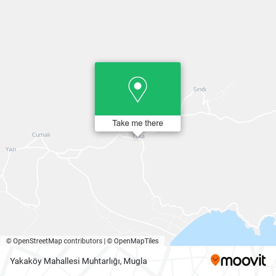 Yakaköy Mahallesi Muhtarlığı map