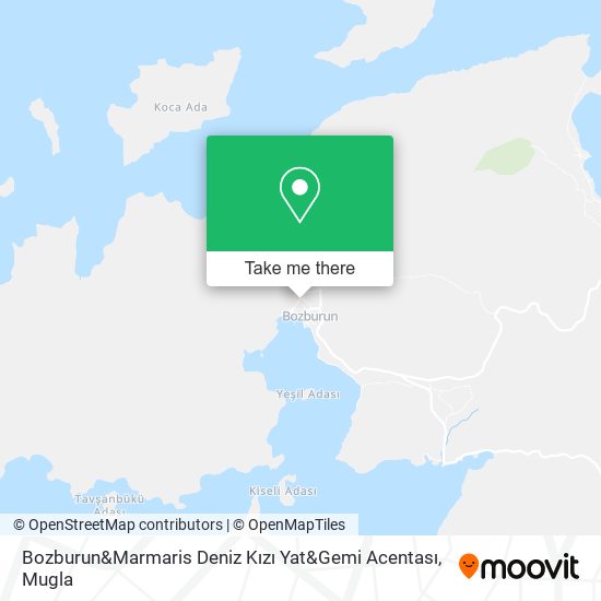 Bozburun&Marmaris Deniz Kızı Yat&Gemi Acentası map