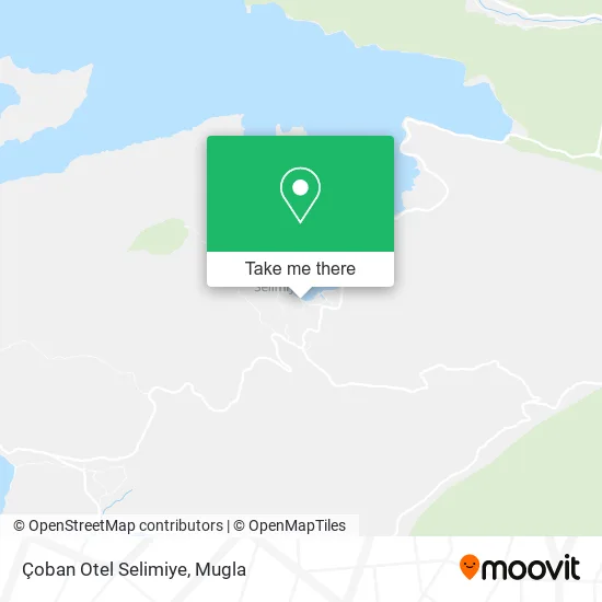 Çoban Otel Selimiye map