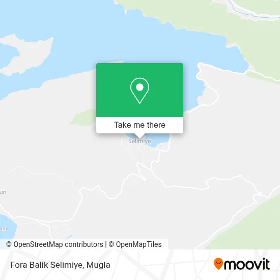 Fora Balik Selimiye map