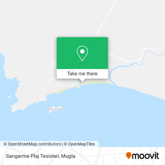 Sarıgerme Plaj Tesisleri map