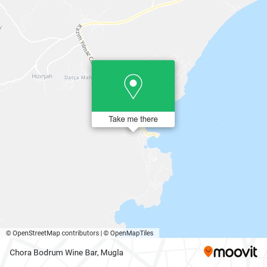 Chora Bodrum Wine Bar map