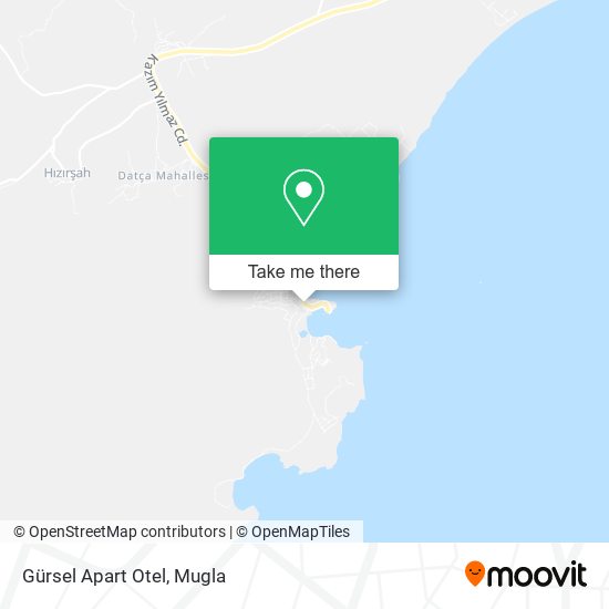 Gürsel Apart Otel map