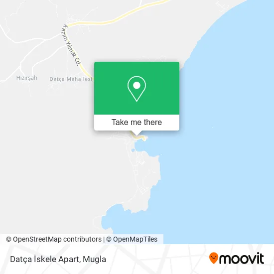 Datça İskele Apart map