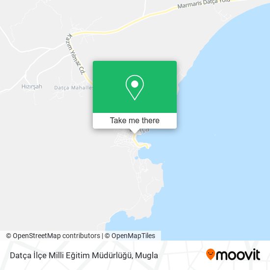 Datça İlçe Milli Eğitim Müdürlüğü map