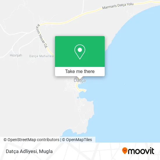 Datça Adliyesi map