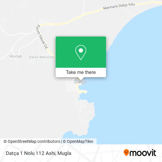 Datça 1 Nolu 112 Ashi map