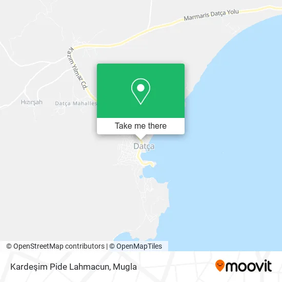 Kardeşim Pide Lahmacun map