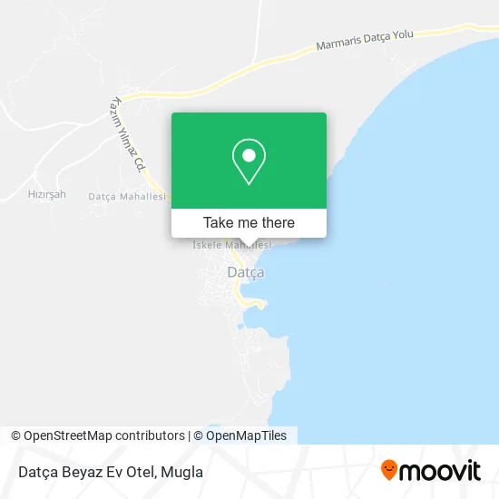 Datça Beyaz Ev Otel map
