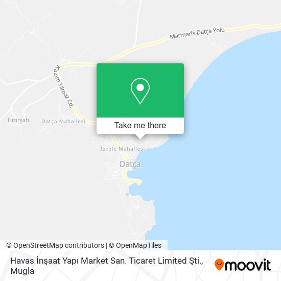 Havas İnşaat Yapı Market San. Ticaret Limited Şti. map