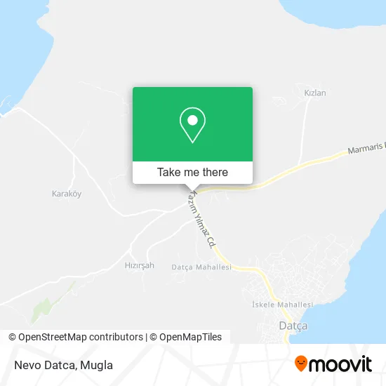 Nevo Datca map